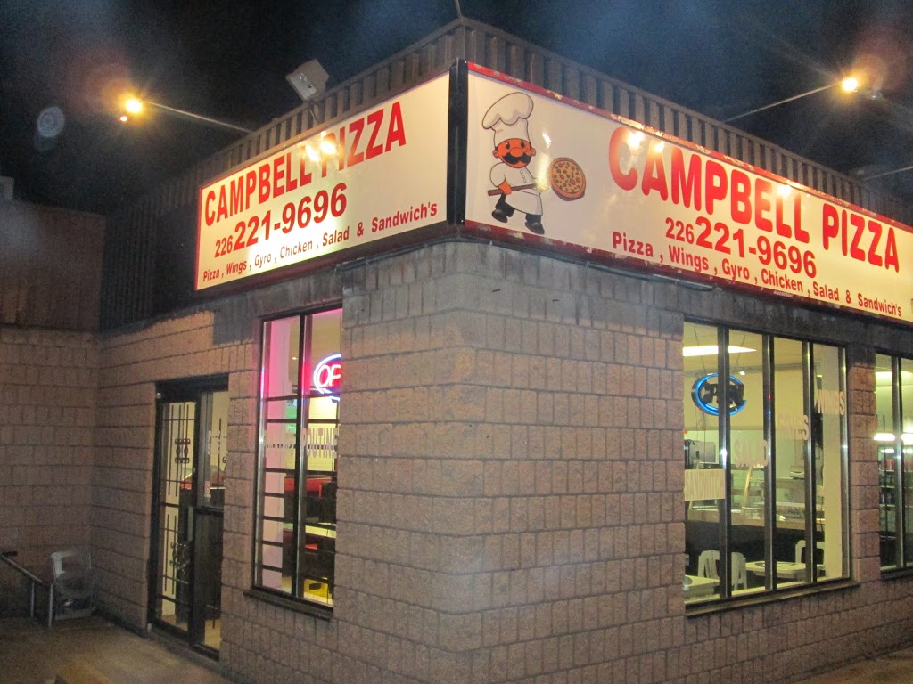 Campbell Pizza | 1735 College Ave, Windsor, ON N9B 1M4, Canada | Phone: (226) 221-9696