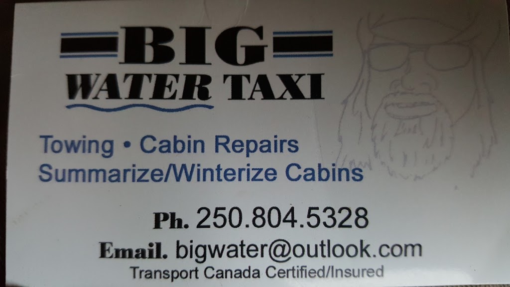 Bigwater Taxi | 113 Weddup St, Sicamous, BC V0E 2V1, Canada | Phone: (250) 804-5328