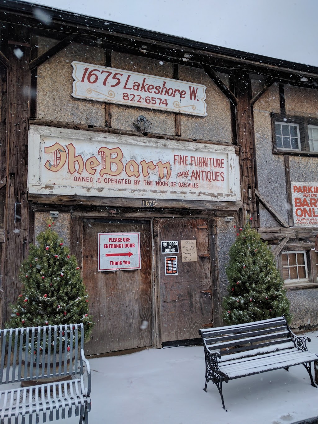 The Barn | 1675 Lakeshore Rd W, Mississauga, ON L5J 1J4, Canada | Phone: (905) 822-6574