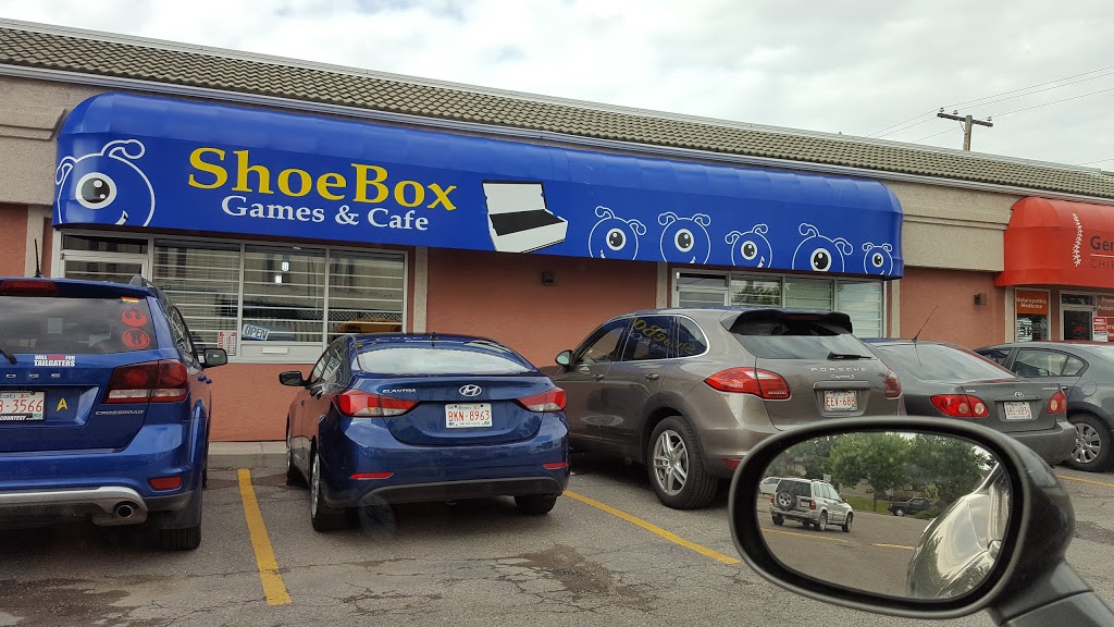 ShoeBox Games & Cafe | 509 McKnight Blvd NE, Calgary, AB T2E 8P1, Canada | Phone: (403) 475-7217