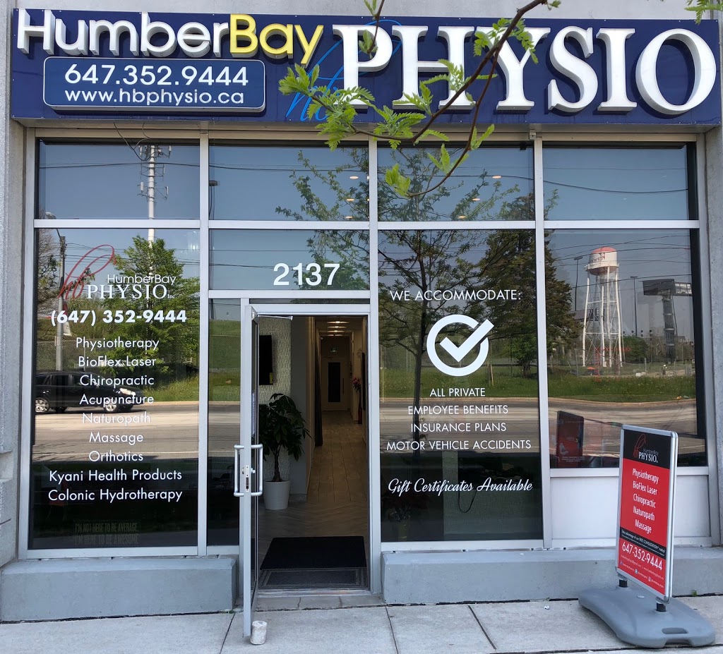 Humber Bay Physio Inc | 2137 Lake Shore Blvd W, Etobicoke, ON M8V 0B3, Canada | Phone: (647) 352-9444