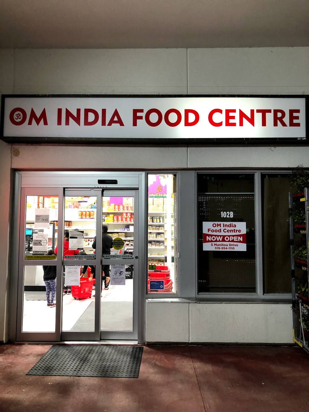 Om India Food Centre | 5 Manitou Dr, Kitchener, ON N2C 2J6, Canada | Phone: (519) 954-1110