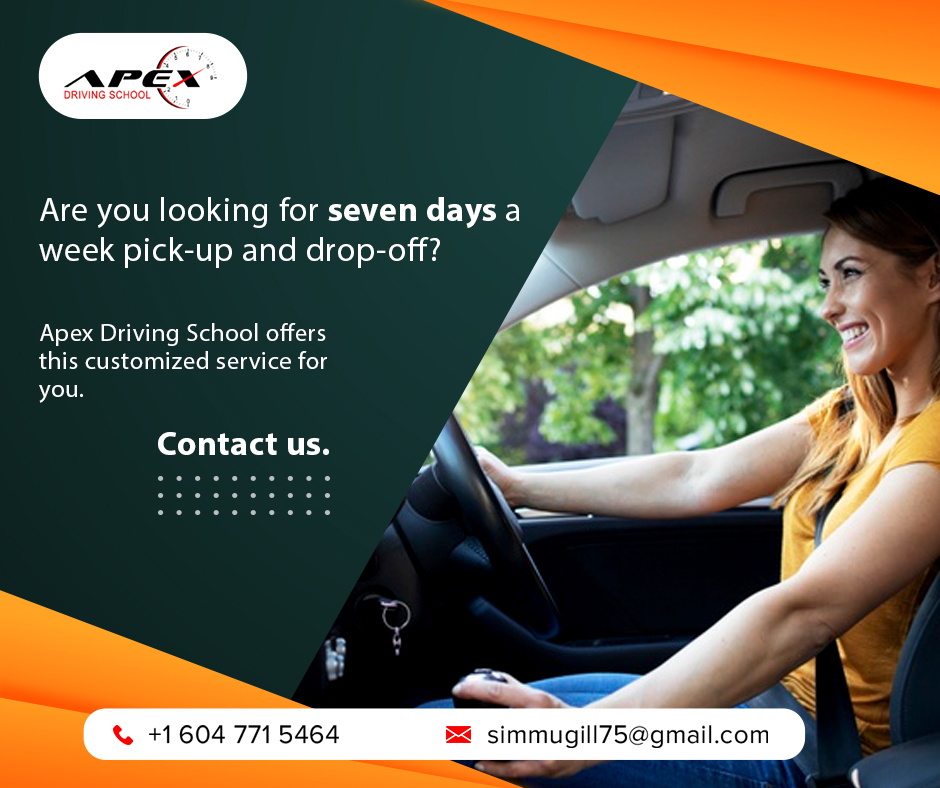 Apex Driving School | 13628 113 Ave, Surrey, BC V3R 2J1, Canada | Phone: (604) 771-5464