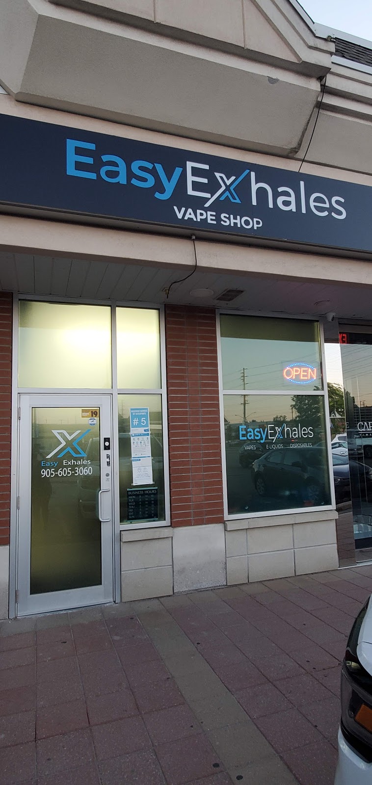 Easy Exhales Vape Shop | 3883 Rutherford Rd #14, Woodbridge, ON L4L 9R8, Canada | Phone: (647) 614-6183