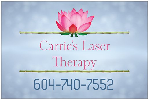 Carrie’s Laser Therapy Inc | 7953 Connor Rd, Halfmoon Bay, BC V0N 1Y1, Canada | Phone: (604) 740-7552