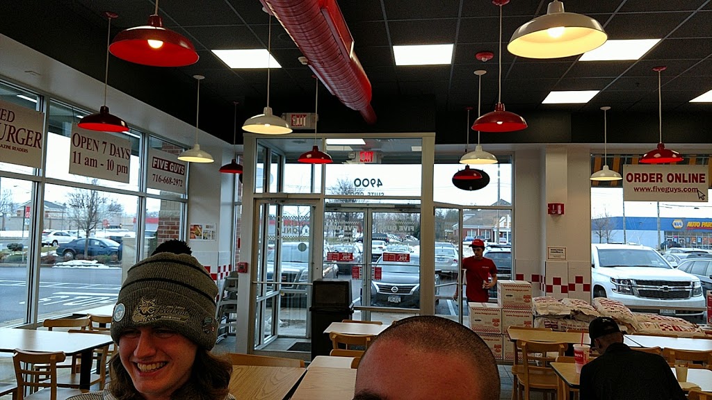 Five Guys | 4900 Transit Rd, Depew, NY 14043, USA | Phone: (716) 668-2972