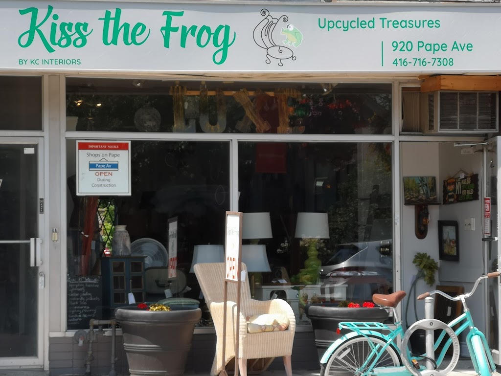 Kiss The Frog | 920 Pape Ave, East York, ON M4K 3V2, Canada | Phone: (416) 716-7308