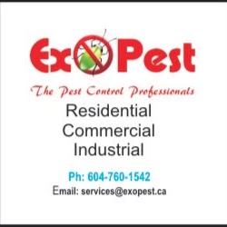 Exopest Pest control | Ph 1,1503 west, W 66th Ave, Vancouver, BC V6P 2R8, Canada | Phone: (604) 760-1542