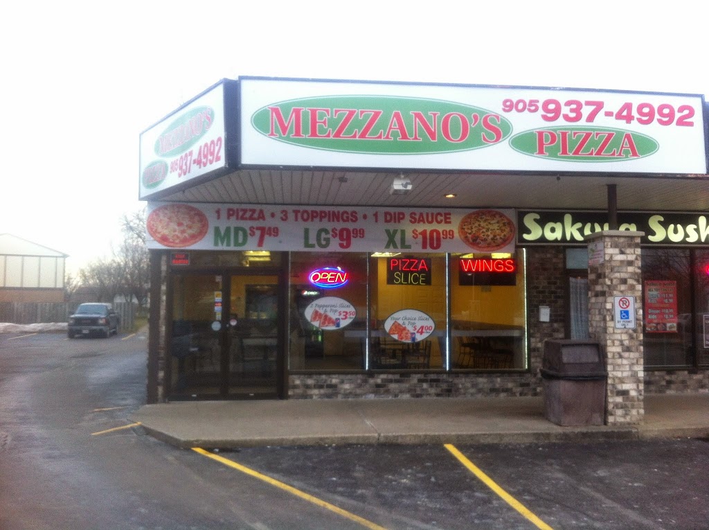 Mezzanos Pizza | 530 Lake St, St. Catharines, ON L2N 4H6, Canada | Phone: (905) 937-4992