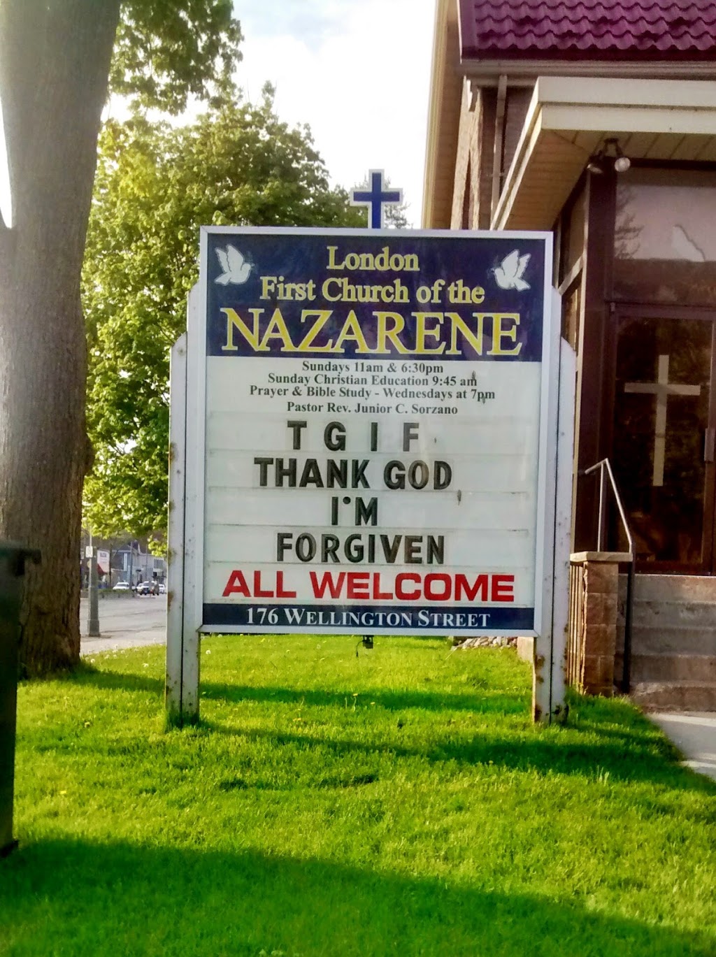 London First Church of the Nazarene | 176 Wellington St, London, ON N6B 2L1, Canada | Phone: (519) 434-6221