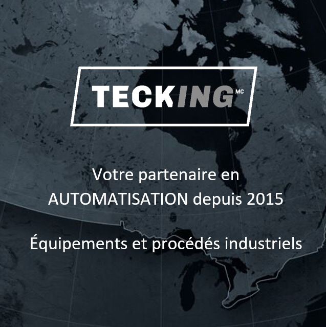 TECKING Automatisation | 120 Rue Oliva-Turgeon Bureau 3, Sherbrooke, QC J1C 0R3, Canada | Phone: (873) 200-9002