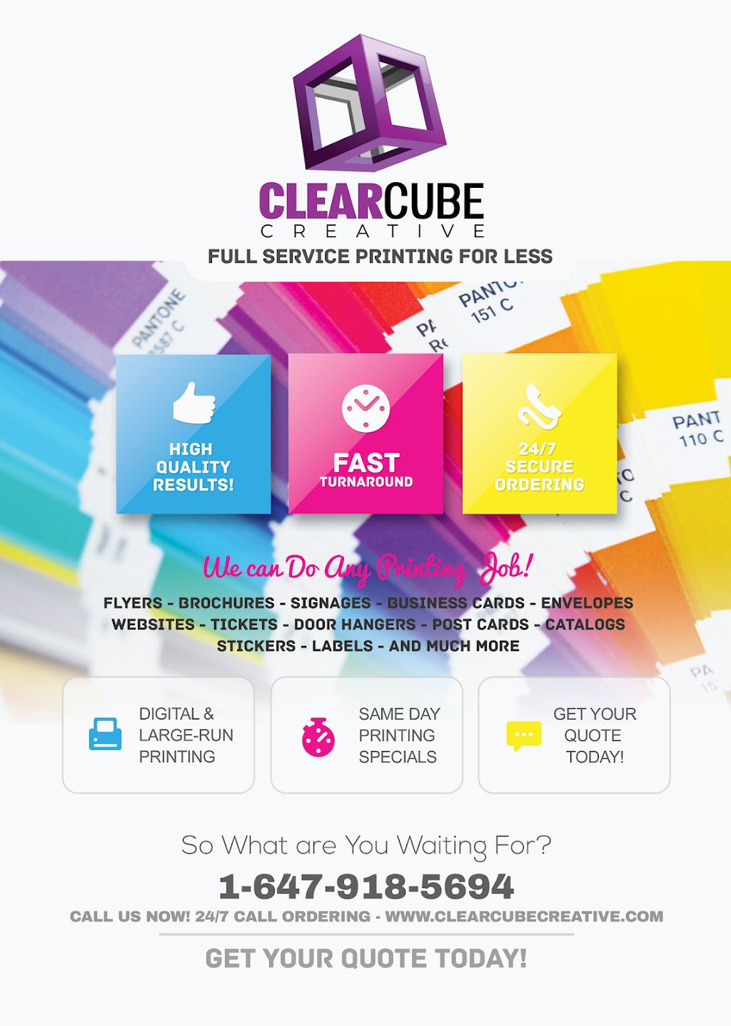 Clear Cube Creative | 576 Front St W, Toronto, ON M5V 0P8, Canada | Phone: (647) 918-5694