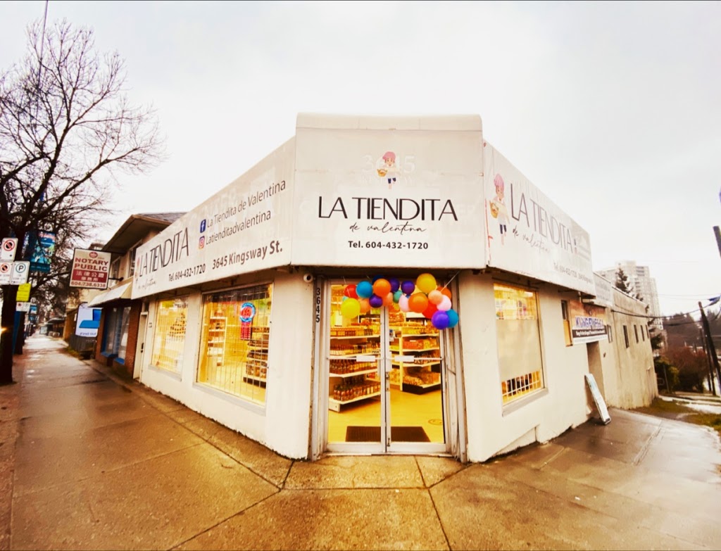 LA TIENDITA DE VALENTINA | 3645 Kingsway, Vancouver, BC V5R 5M1, Canada | Phone: (604) 432-1720