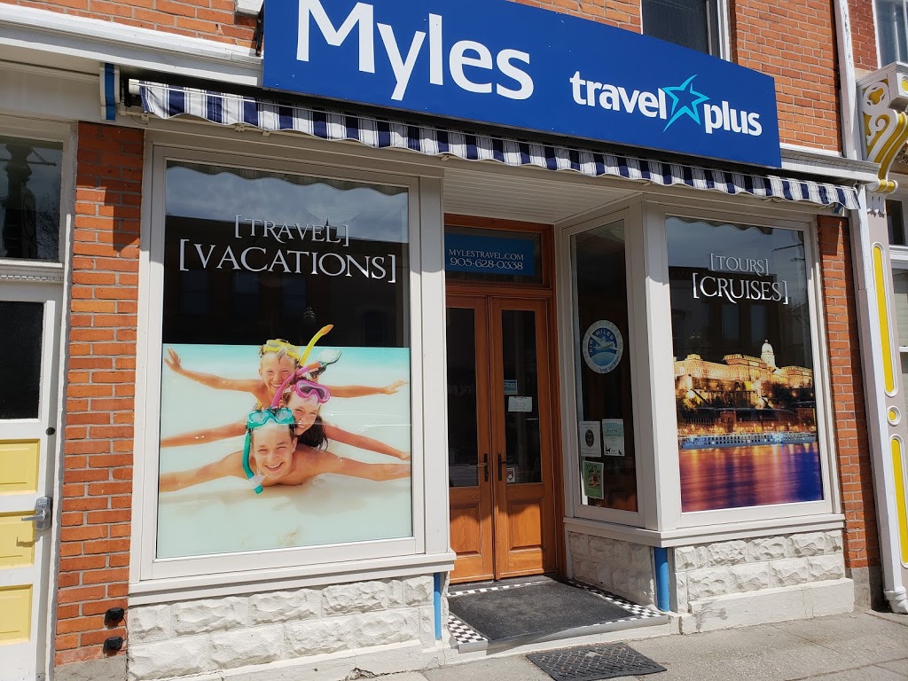 Myles TravelPlus | 65 King St W, Dundas, ON L9H 1T5, Canada | Phone: (905) 628-0338