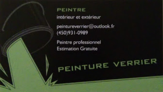 Peinture Verrier - Entrepreneur Peintre | 426 Rue du Nénuphar, Granby, QC J2H 2R9, Canada | Phone: (450) 931-0989