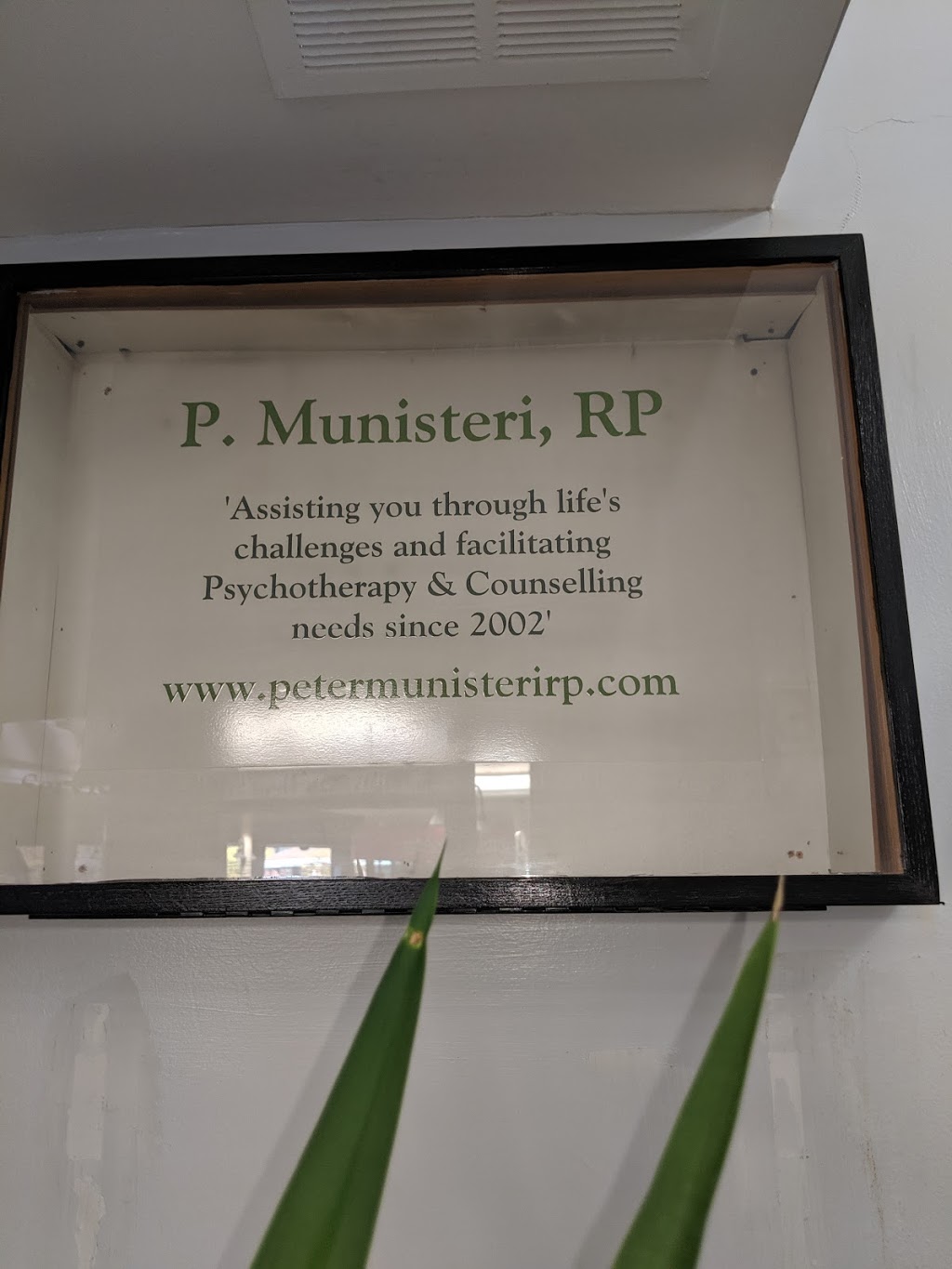 Peter Munisteri, RP Psychotherapy | 270 The Kingsway, Suite 1A South Offices Humbertown Centre, Toronto, ON M9A 3T7, Canada | Phone: (416) 619-0083