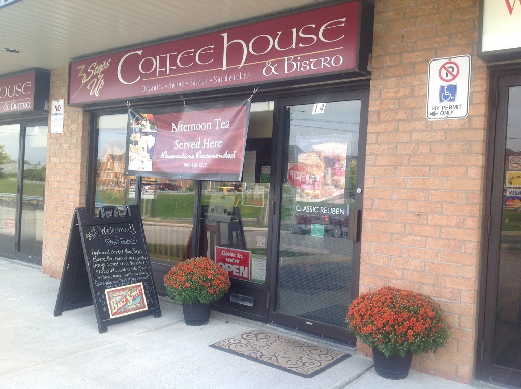 3 Steps Up Coffee House Inc. | 605 Brock St N, Whitby, ON L1N 9S8, Canada | Phone: (905) 430-7817