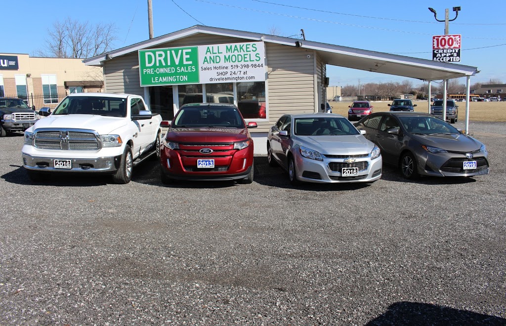 Drive Leamington Pre-Owned Sales | 320 Erie St S, Leamington, ON N8H 3C5, Canada | Phone: (519) 398-9844