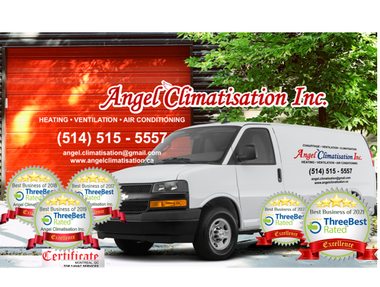 Angel Climatisation Inc. | 5229 Rue Perron, Pierrefonds-Roxboro, QC H8Z 2J9, Canada | Phone: (514) 515-5557