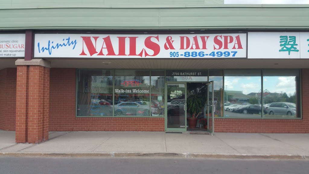 Infinity Nails & Day Spa | 7700 Bathurst St #50A, Thornhill, ON L4J 7Y3, Canada | Phone: (905) 886-4997