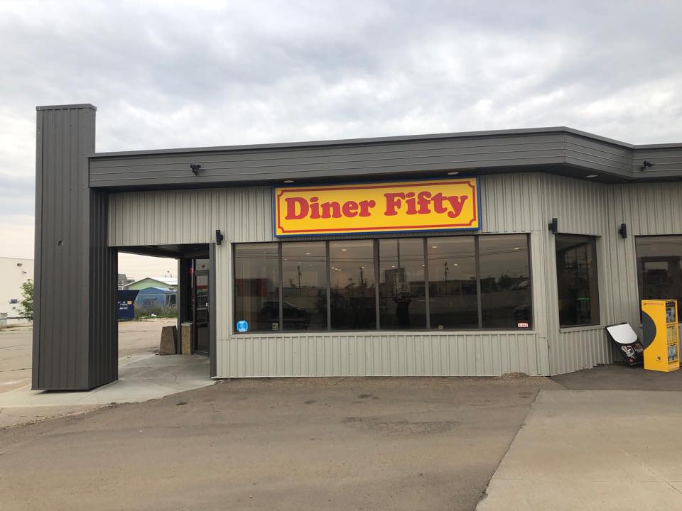 Diner Fifty | 7507 50 St NW, Edmonton, AB T6B 2W8, Canada | Phone: (780) 760-2167