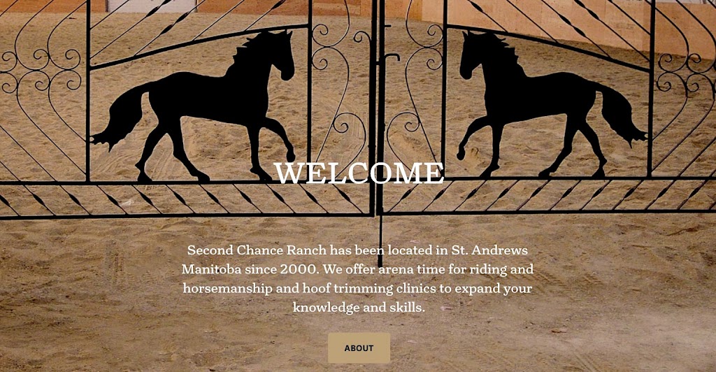 Second Chance Ranch | 292 McPhillips Rd, Saint Andrews, MB R1A 3E4, Canada | Phone: (204) 771-5335