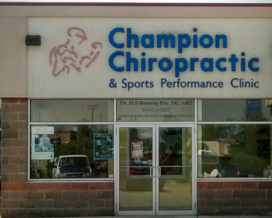 Champion Chiropractic Sports Performance | 580 Hespeler Rd b4, Cambridge, ON N1R 6J8, Canada | Phone: (519) 624-8257