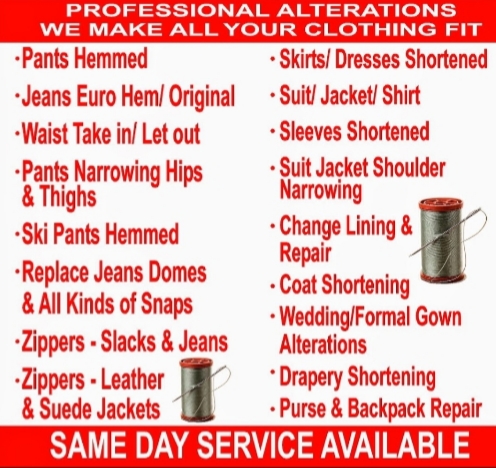 Imperial Tailoring & Dry Cleaning | 395 William St, Cobourg, ON K9A 3A1, Canada | Phone: (905) 372-6850