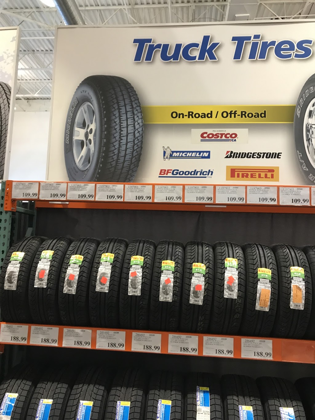 Costco Tire Center | 6075 Mavis Rd, Mississauga, ON L5R 4G6, Canada | Phone: (905) 568-4828