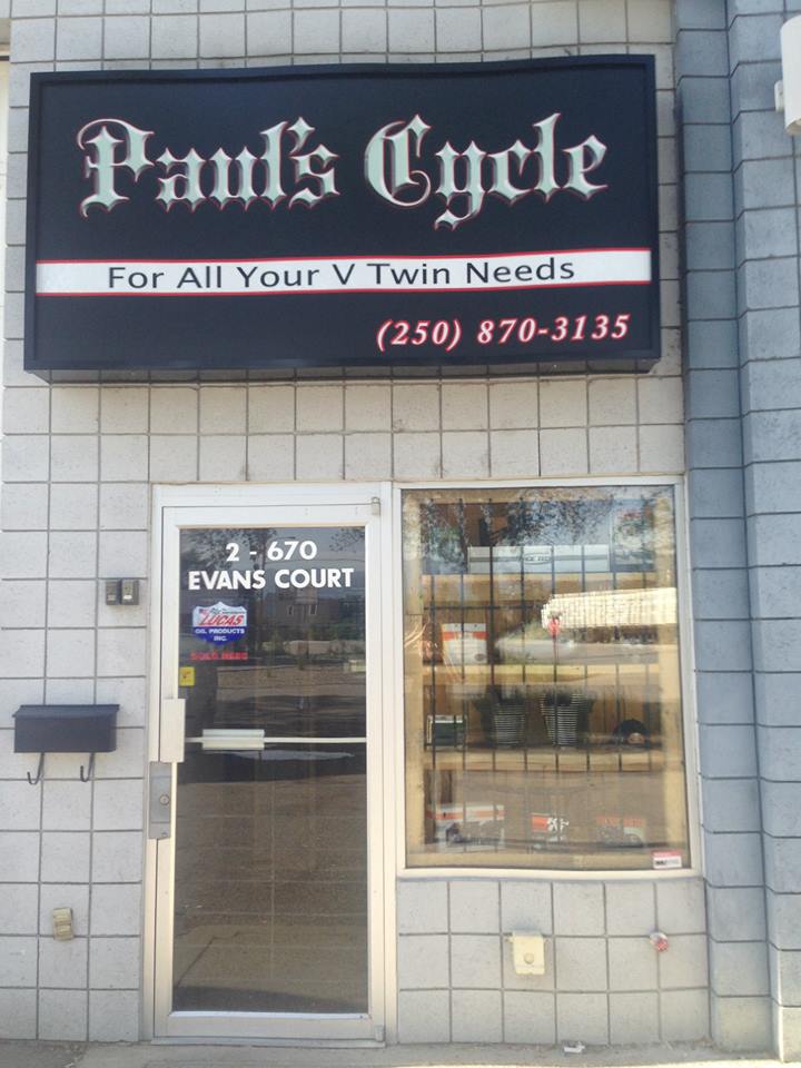 Pauls Cycle | 2-670 Evans Ct, Kelowna, BC V1X 6G4, Canada | Phone: (250) 870-3135