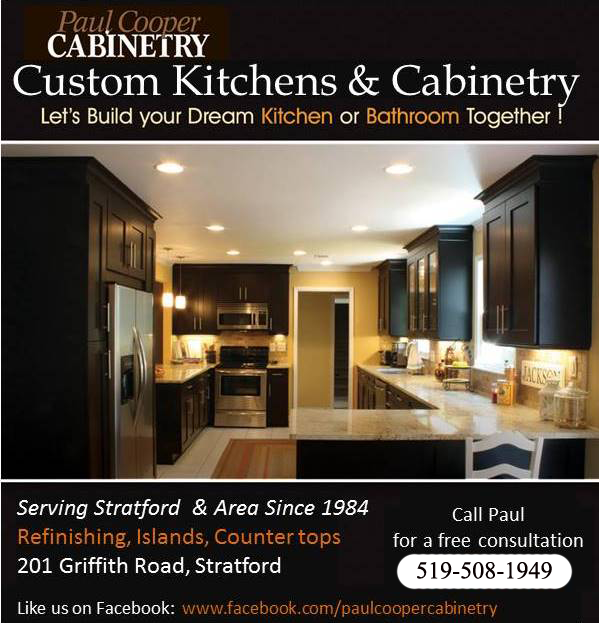 Paul Cooper Cabinetry | 201 Griffith Rd, Stratford, ON N5A 6S4, Canada | Phone: (519) 508-1949