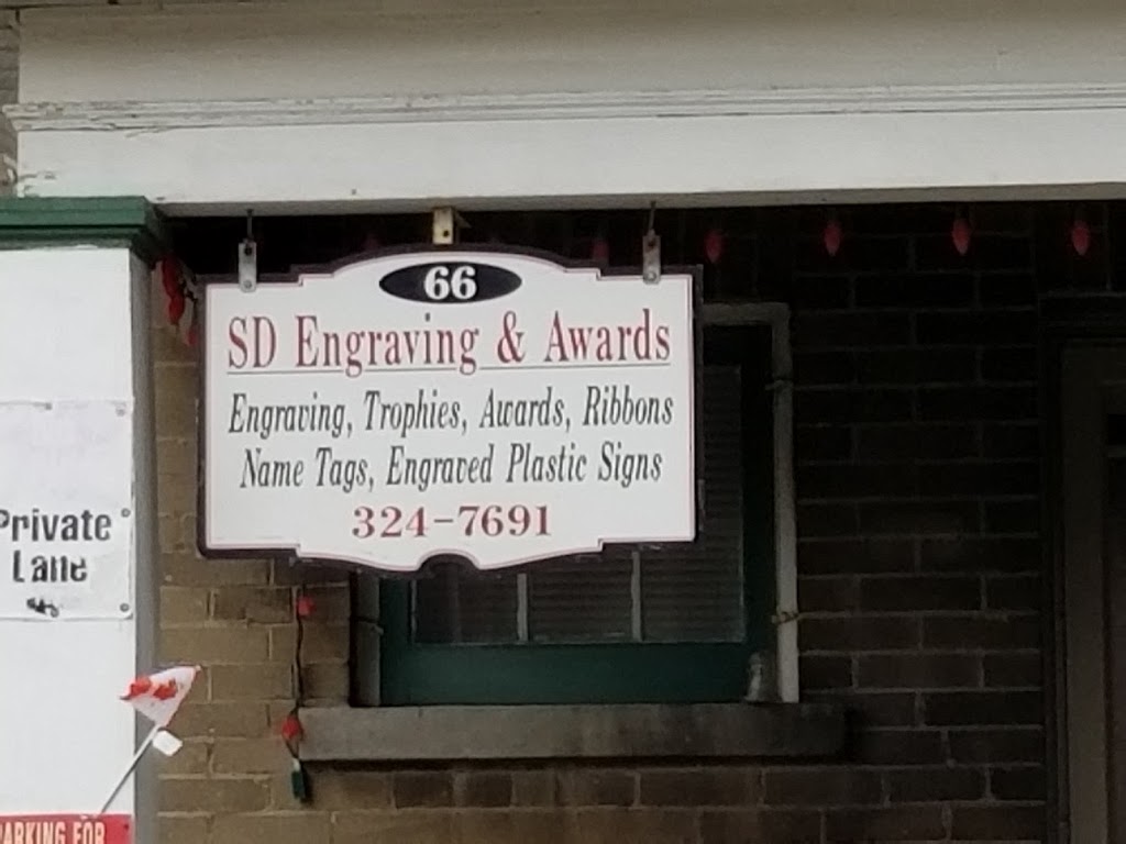 S.d. Engraving And Awards | 66 William St S, Lindsay, ON K9V 3A8, Canada | Phone: (705) 324-7691