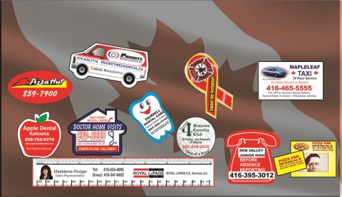 Design Novelty Custom Magnets | 21 Raleigh Ave #6, Scarborough, ON M1K 1A1, Canada | Phone: (416) 694-0797