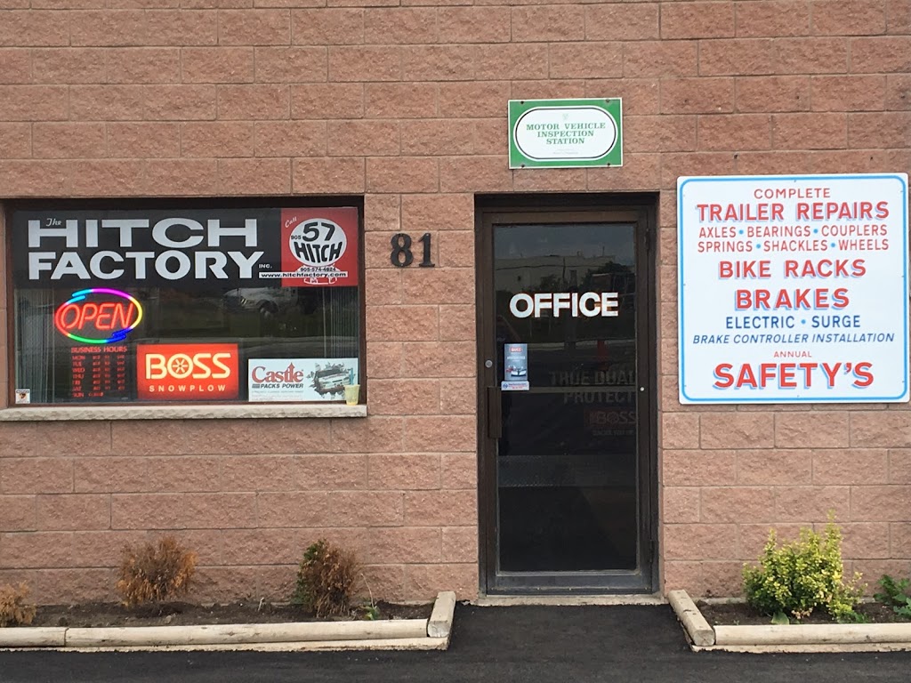 Hitch Factory The | 81 Dartnall Rd, Hamilton, ON L8W 3N1, Canada | Phone: (905) 574-4824