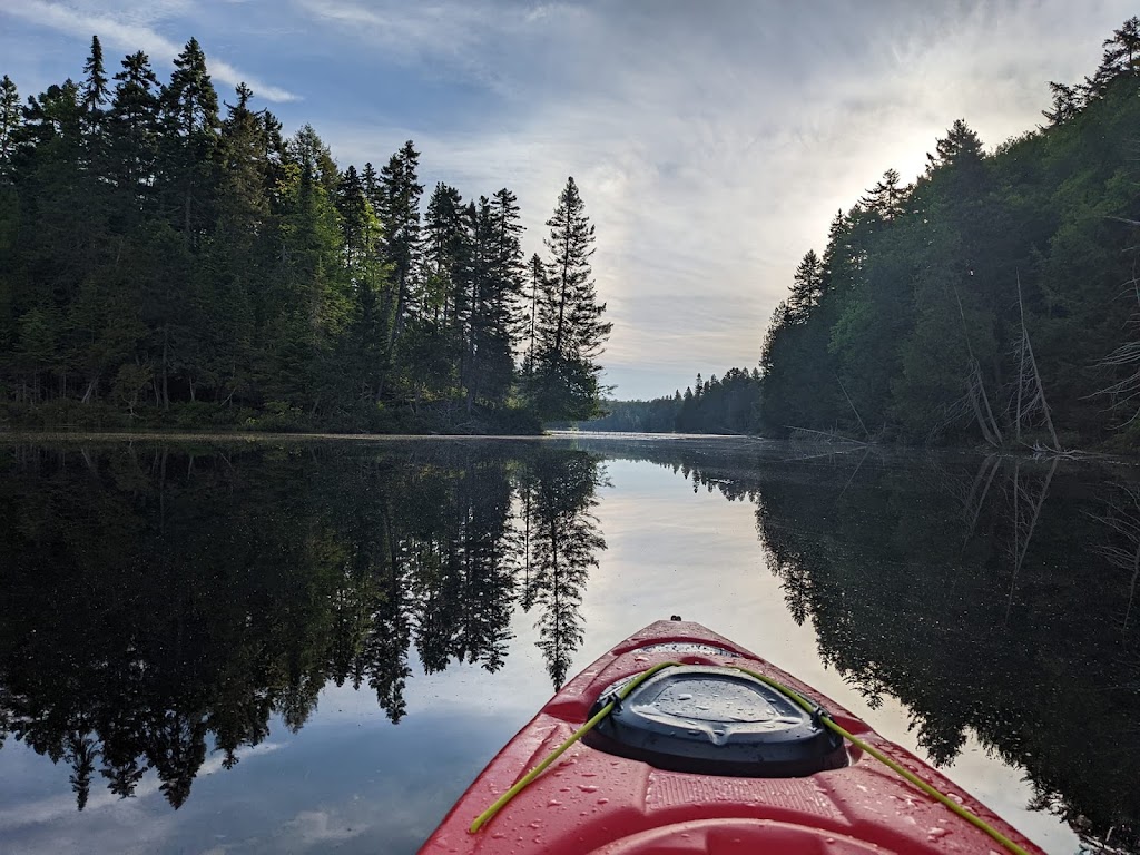 Lièvre Rouge - Refuge en forêt - Cabine - Log Cabins | 158 Chem. des 5 et 6 Rang, Lac-Saguay, QC J0W 1L0, Canada | Phone: (819) 921-0354