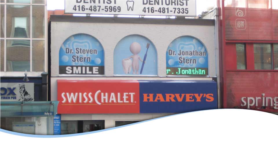 Dr. Steven & Dr. Jonathan Stern Dentistry | 49 Eglinton Ave E, Toronto, ON M4P 1G7, Canada | Phone: (416) 487-5969