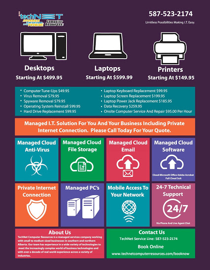 TechNet Computer Resources - Day To Day IT Services, Computer Repair, Manged IT Services, Internet Services | 4807 52a St, Alberta Beach, AB T0E 0A0, Canada | Phone: (587) 566-6576