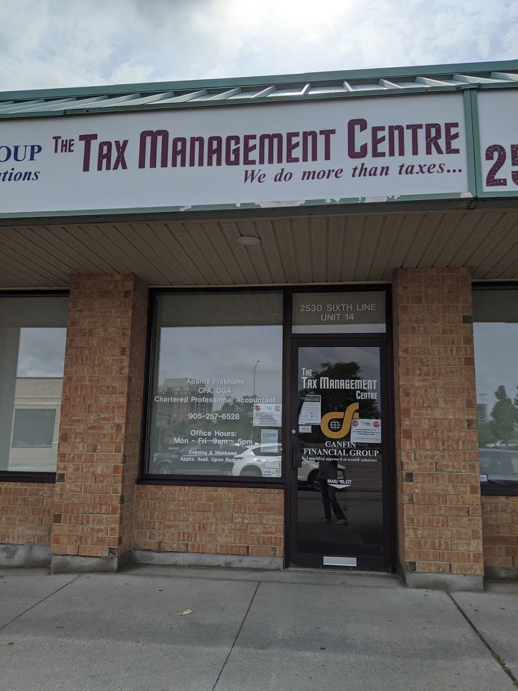 The Tax Management Centre | 2530 Sixth Line #14, Oakville, ON L6H 6W5, Canada | Phone: (905) 257-6528