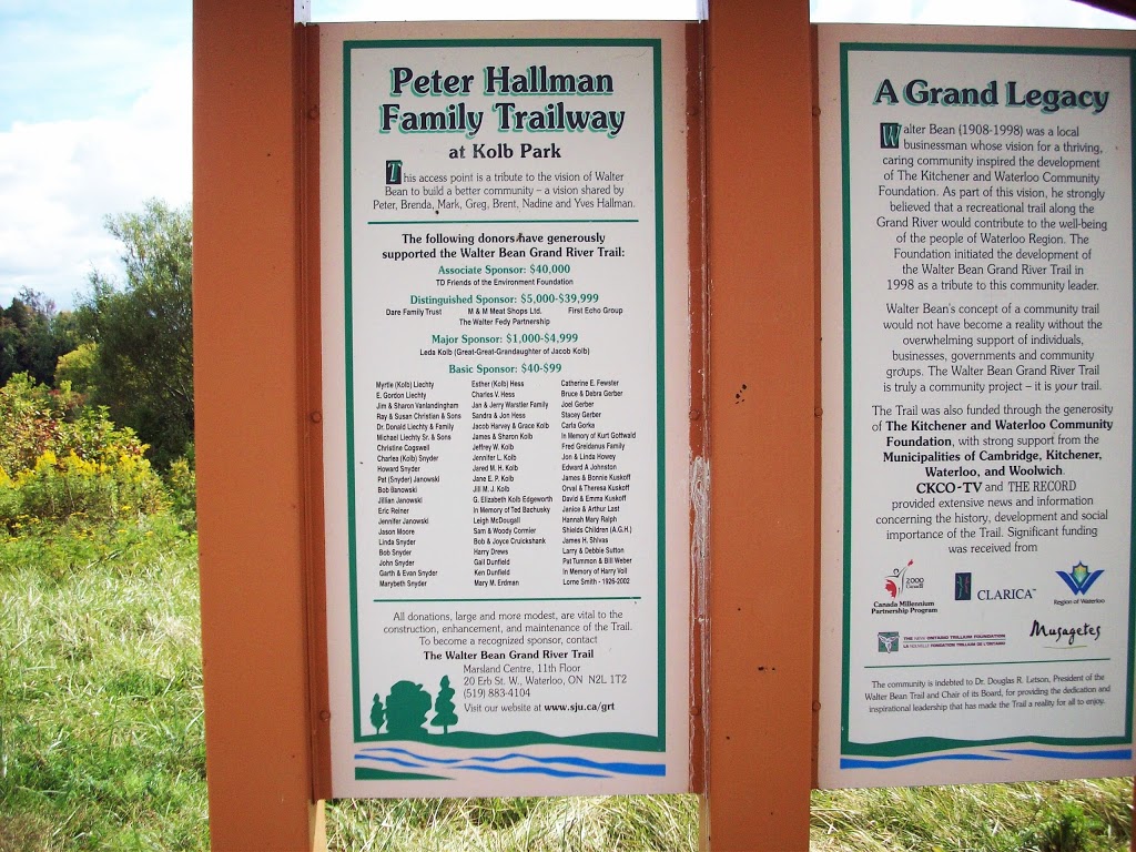 Peter Hallman Family Trail at Kolb Park | Centennial Ct, Kitchener, ON N2B 3X2, Canada