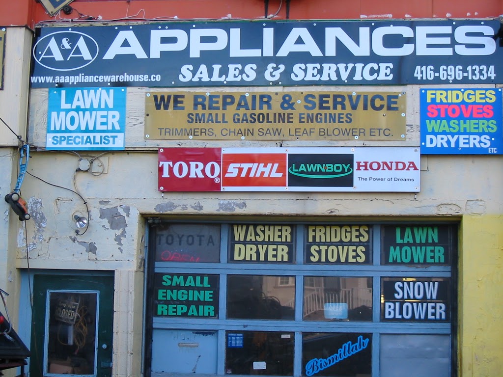 A&A Appliance Warehouse & Services | 1202 Woodbine Ave, East York, ON M4C 4E1, Canada | Phone: (416) 696-1334