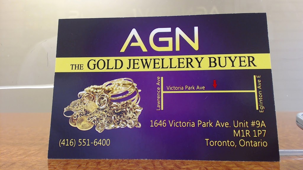 AGN The Gold Jewellery Buyer | 1646 Victoria Park Ave, North York, ON M1R 1P7, Canada | Phone: (416) 551-6400