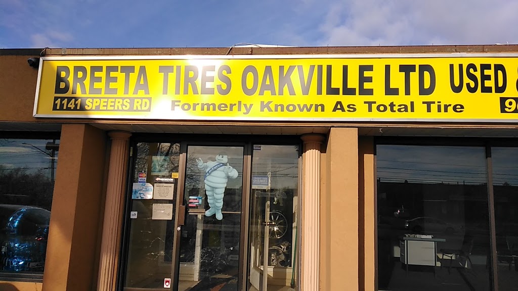 Breeta Tires Ltd | 1141 Speers Rd, Oakville, ON L6L 2X5, Canada | Phone: (905) 845-3500