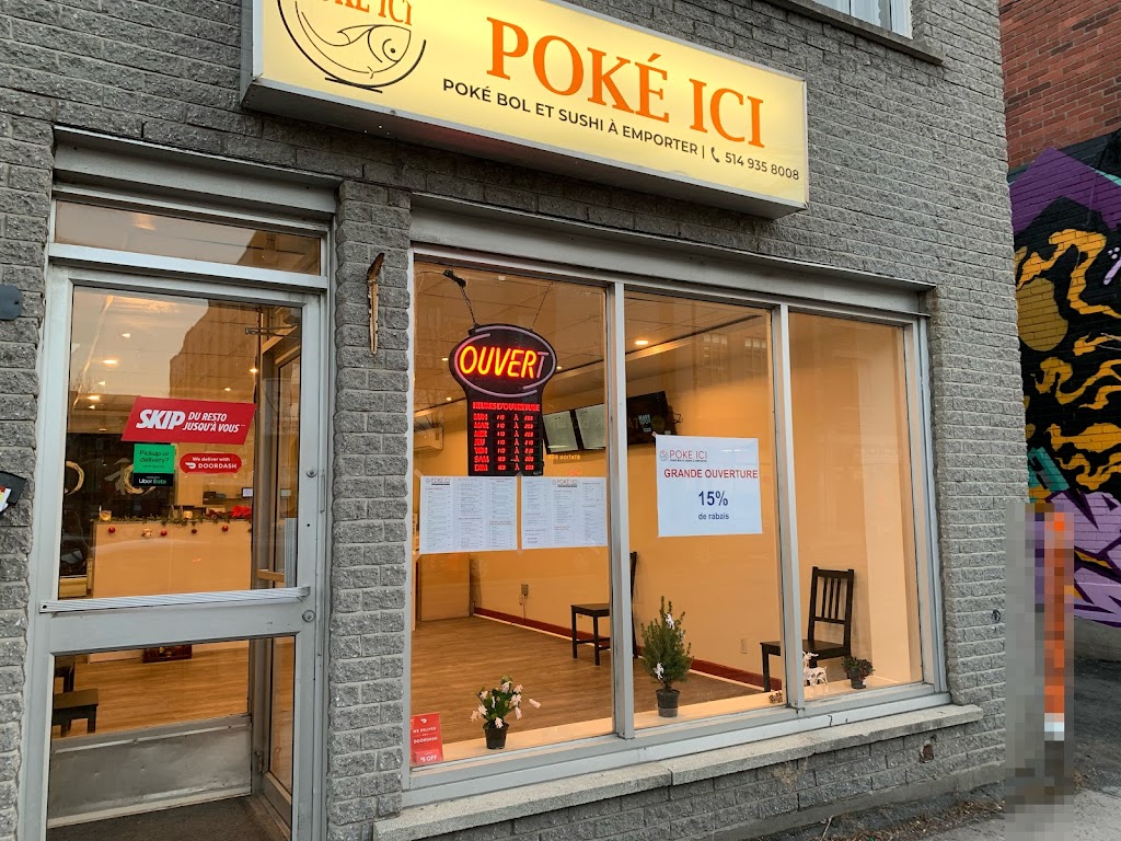 Poke Ici | 2544 Rue Centre, Montréal, QC H3K 1J8, Canada | Phone: (514) 935-8008