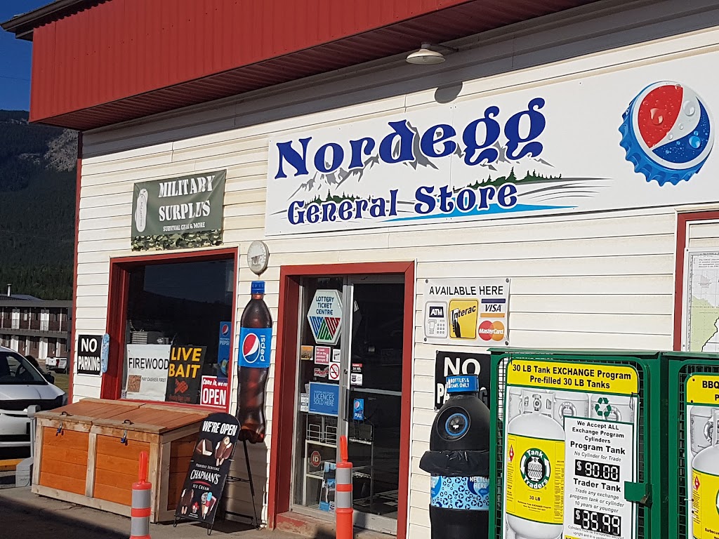Nordegg General Store and Fas Gas | 1 Stuart St, Clearwater County, AB T0M, Canada | Phone: (403) 721-3771