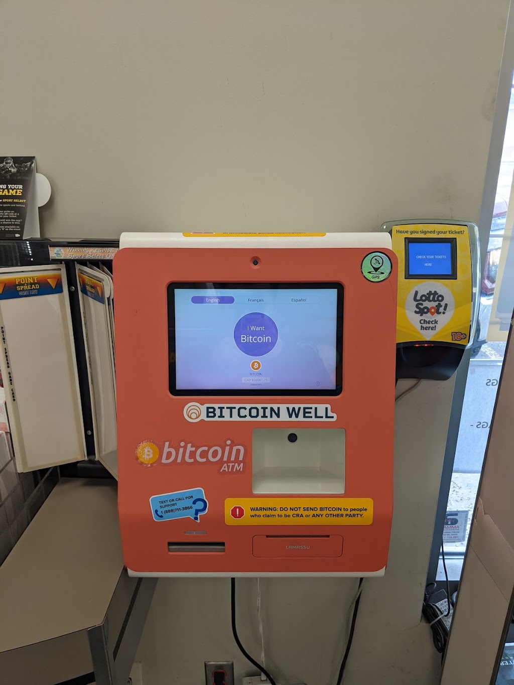 Bitcoin Well ATM - On the Run | 6001 29 Ave, Beaumont, AB T4X 0H5, Canada | Phone: (888) 711-3866