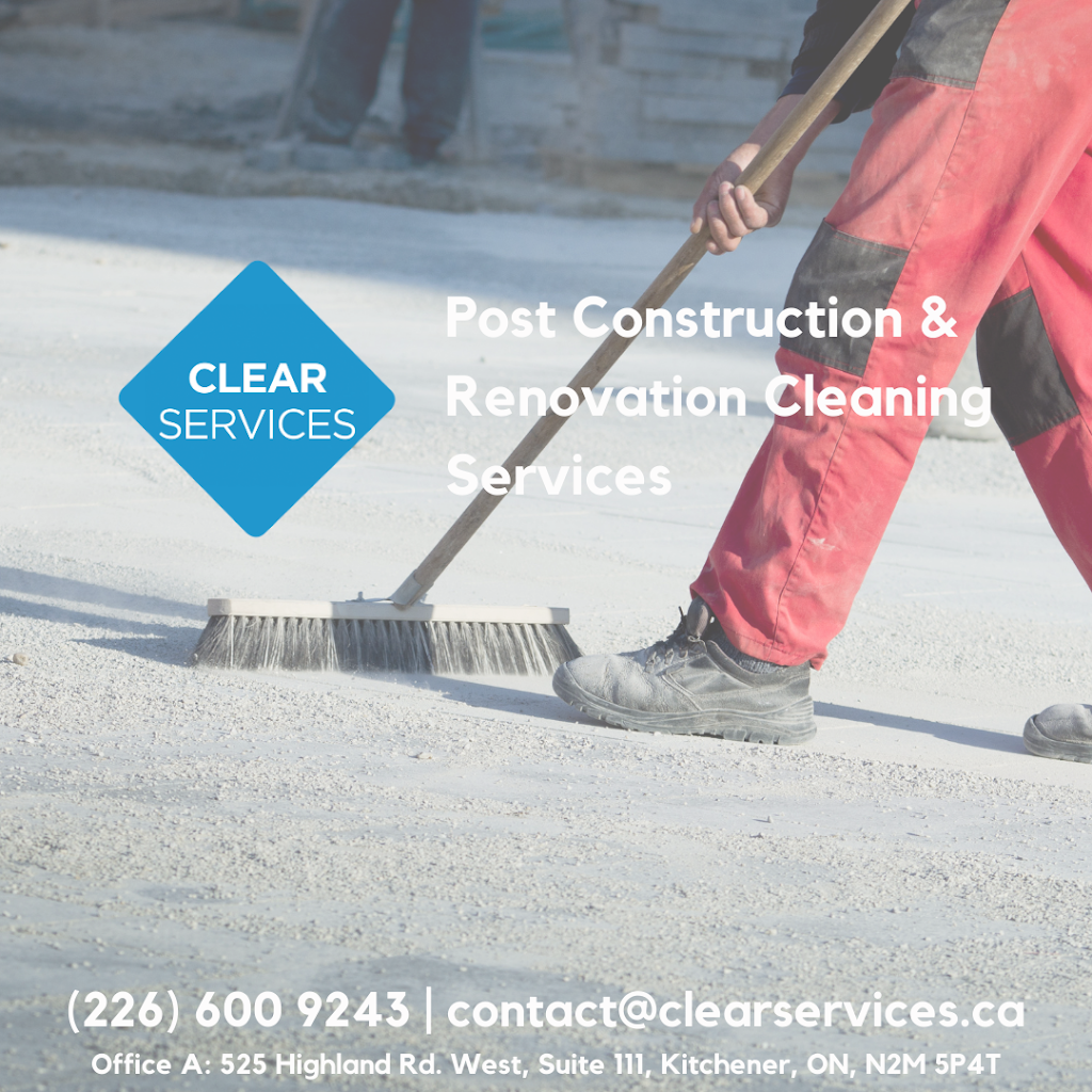 ClearServices | 525 Highland Rd W, Kitchener, ON N2M 5P4, Canada | Phone: (226) 600-9243