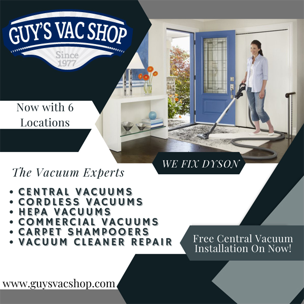 Guys Vac Shop | 195 Franklin Blvd Unit 6, Cambridge, ON N1R 8H3, Canada | Phone: (519) 621-7077