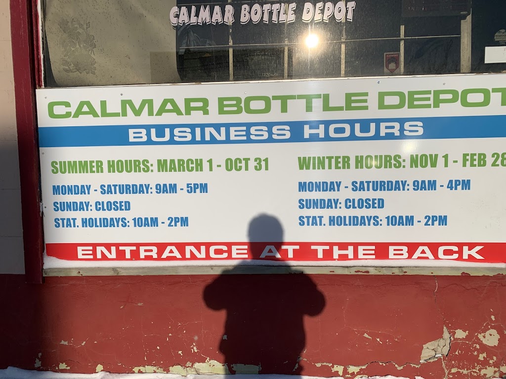 Calmar Bottle Depot | 4912 50 Ave, Calmar, AB T0C 0V0, Canada | Phone: (780) 985-2155