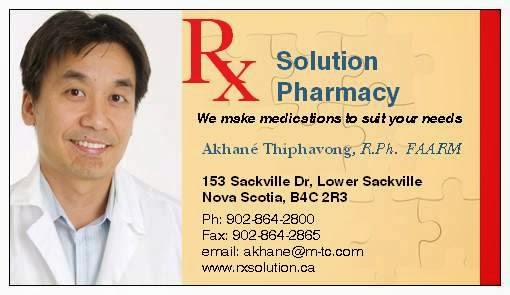 Rx Solution Pharmacy | 153 Sackville Dr, Lower Sackville, NS B4C 2R3, Canada | Phone: (902) 864-2800