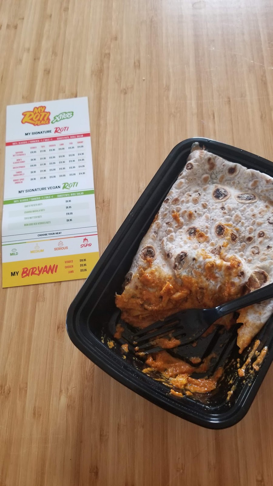 My Roti Place | 948 Queen St E, Toronto, ON M4M 1J7, Canada | Phone: (416) 778-4448